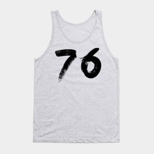 Number 76 Tank Top